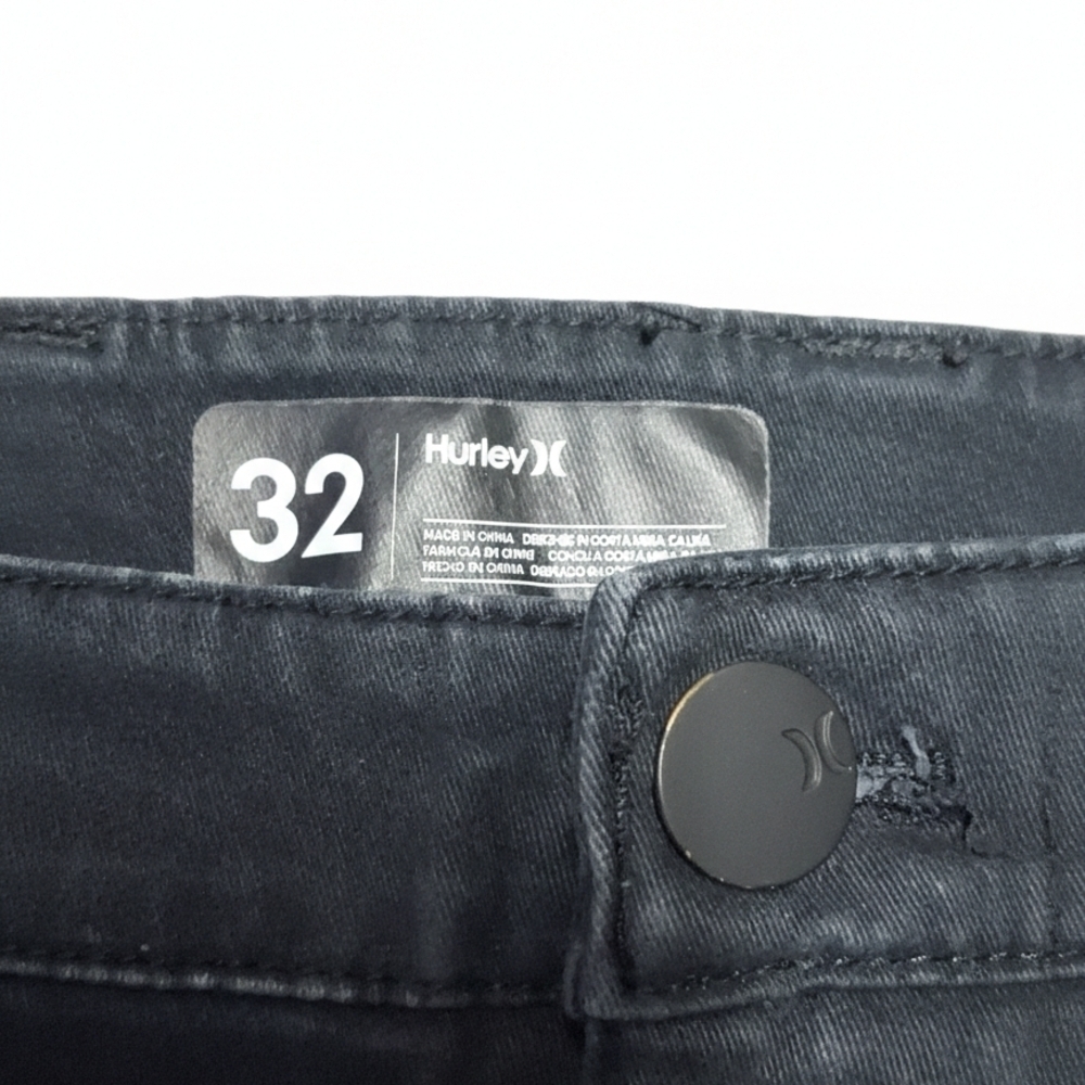 Hurley Dark Blue Casual Pants - Picture 3 of 3